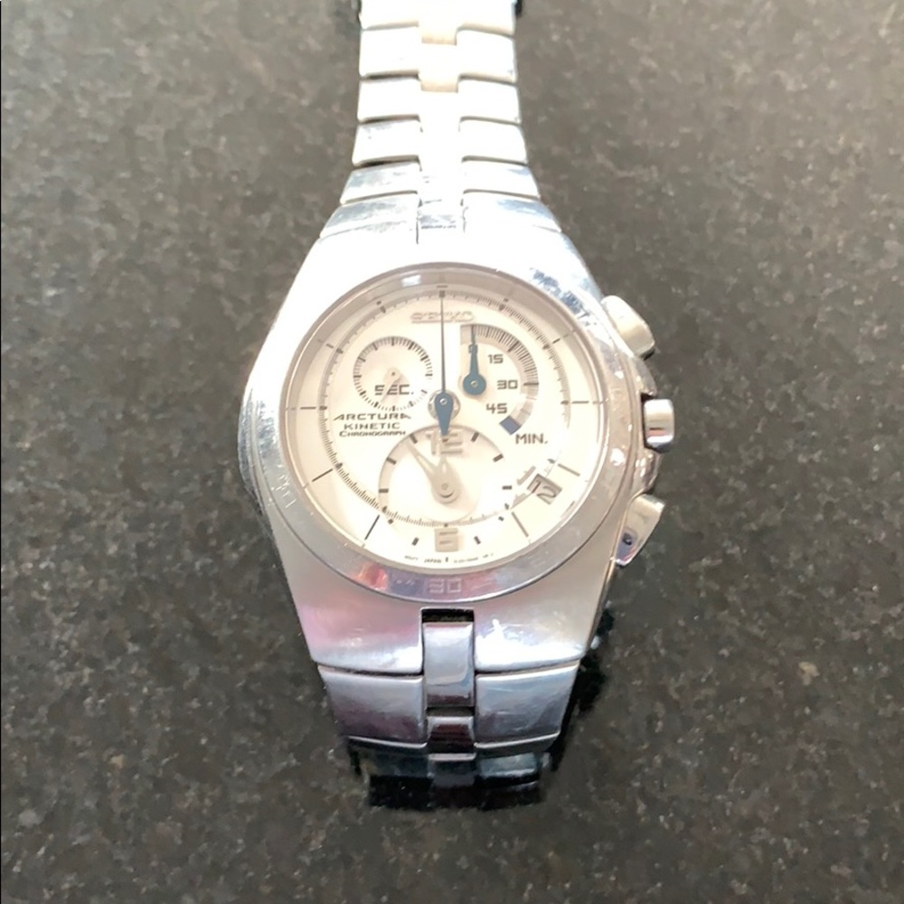 Seiko Arturo Kinetic chronograph